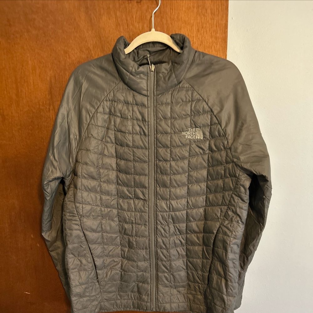 The North Face Olive Green Quilted Jacket